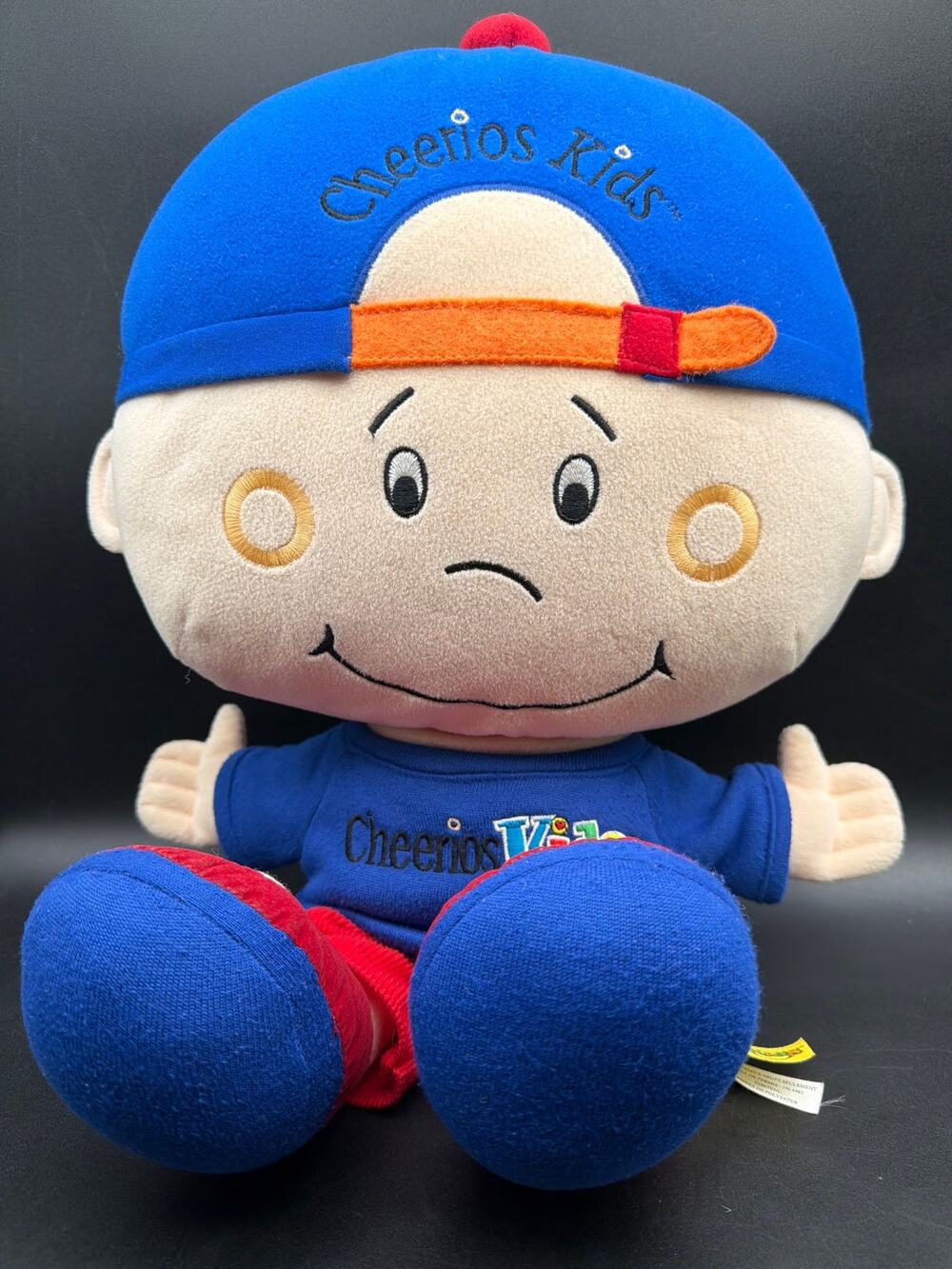 RARE Vintage 2002 Cheerios Kids Plush Doll 18” General Mills Promotional Toy